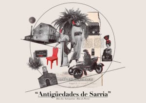 Cartel Feria de Antigüedades