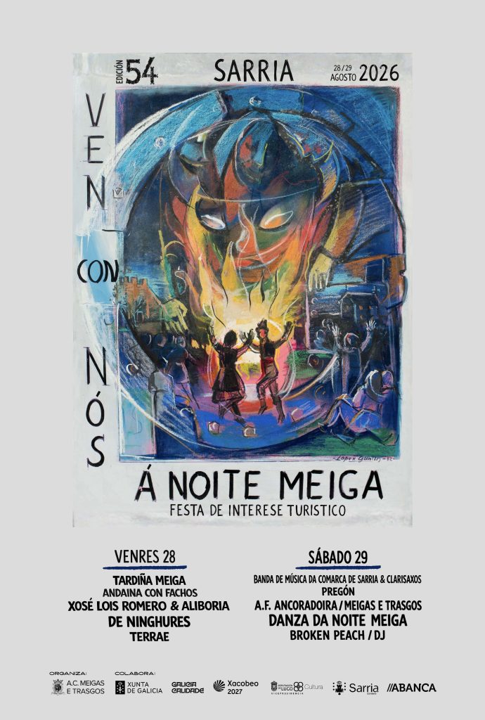 Cartel Noite Meiga 2026