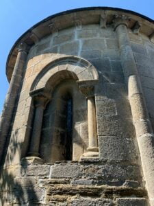 Iglesia de Lousadela. Foto: Concello.