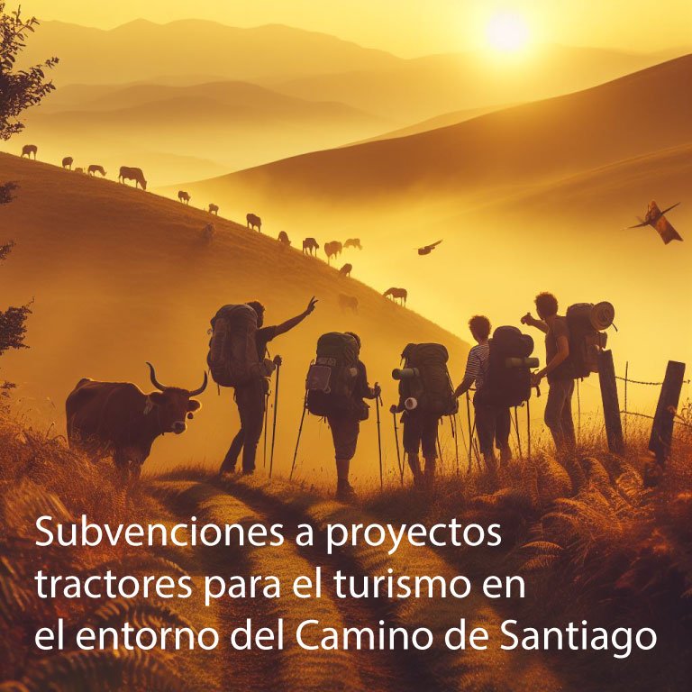 TU503H - Subvenciones a proyectos tractores para el turismo en el entorno del Camino de Santiago.